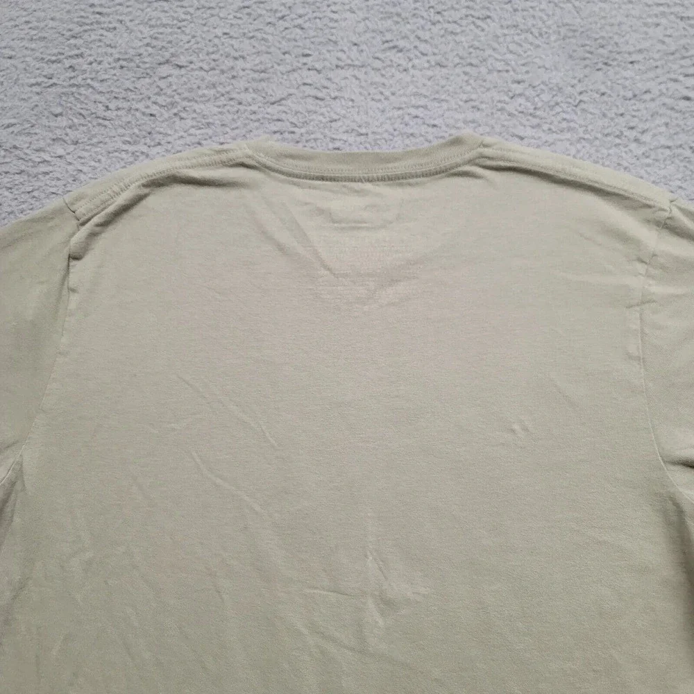 Levi's Shirt Mens Large Green Desert Plains‎ Graphic Outdoors Casual Spellout